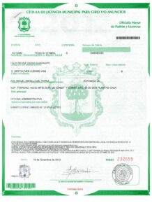 la licenza municipale a Tenerife