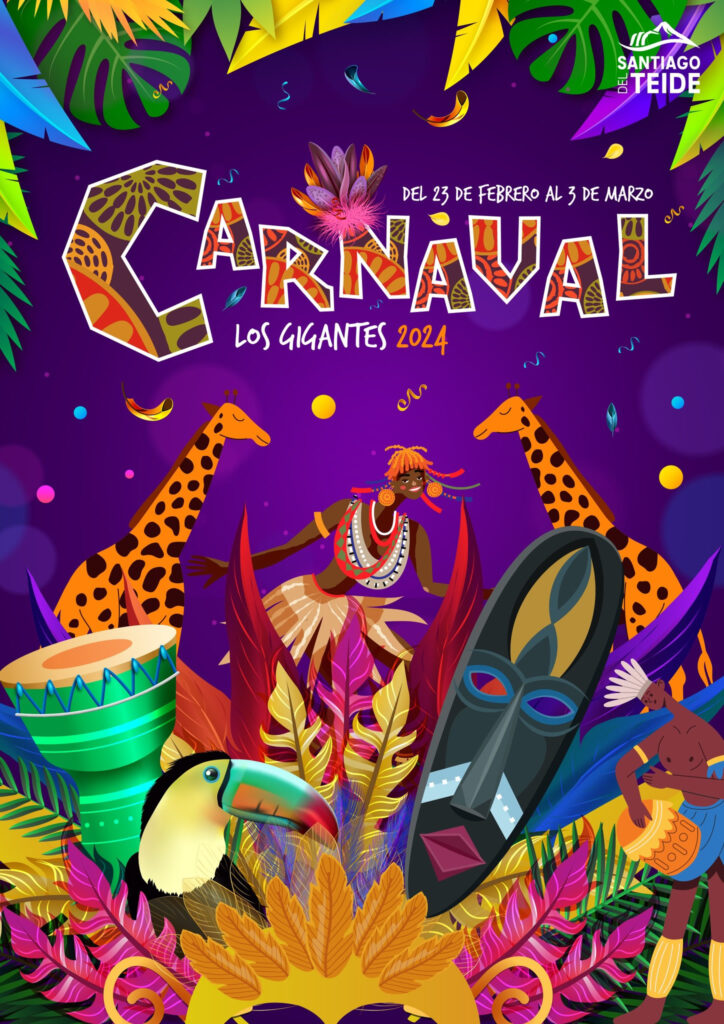 Programma del Carnevale di Los Gigantes 2024
